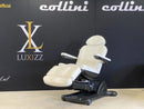 Collini treatment chair Hi-Line Turn + heating 4 motor Black/White edition