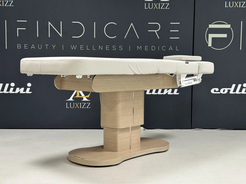 Collini Elegancia Luxuriöses Wellnessliege mit Heizung, drei Motoren, ultrakomfortable weiche Matratze und Armlehnen