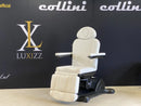 Collini treatment chair Hi-Line Turn + heating 4 motor Black/White edition