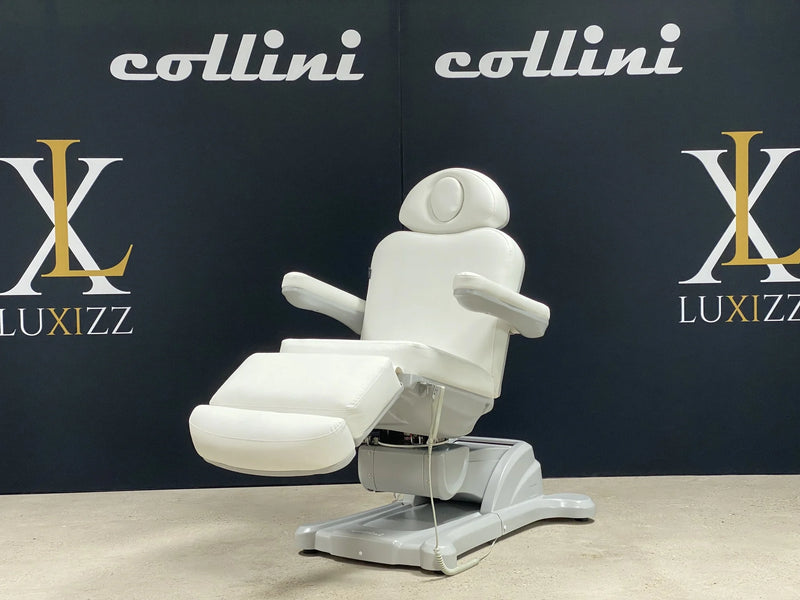 Collini Behandlungsstuhl Grau Comfort-Line Turn Sense mit Speicher und Heizung