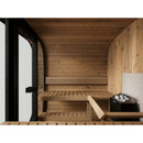 Fjordholz Fass-Sauna Modell Icon 220 Thermo mit Glasfront