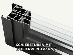 Fjordholz Gartenhaus Modell Luisa-44 IsoSlide – Vorschau 7