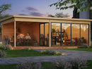 Fjordholz Gartenhaus Modell Office IsoSlide 4 SD
