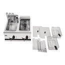 Lincat Silverlink Doppelfritteuse DF66 2 x 9Ltr