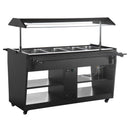 Buffalo Beheizte Buffetbar Schwarz