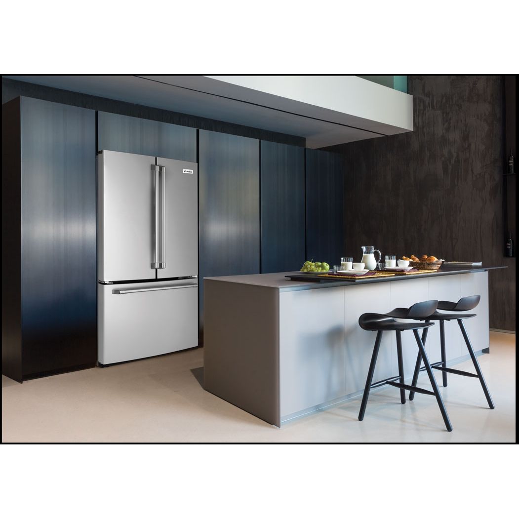 General Electric IO Mabe French Door Kühlschrank IWO19JSPF SS, 84 cm, 527 Liter, Edelstahl Einbau