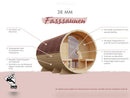 Karibu Fasssauna 1 – Naturbelassen