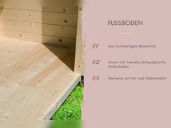 Karibu Fasssauna Quadro 3 – Vorschau 18