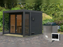 Karibu Hybrid Saunahaus Ares 3