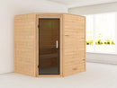 Karibu Massivholzsauna Mia