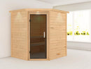 Karibu Massivholzsauna Mia