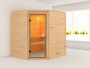 Karibu Massivholzsauna Mia