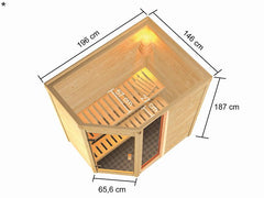 Karibu Sauna Jada – Vorschau 3
