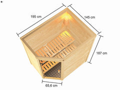 Karibu Sauna Jella – Vorschau 3