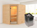 Karibu Massivholzsauna Mia