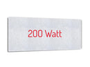 Knebel Infrarotheizung Weiß 200W 24x60cm