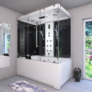 Acqua Vapore Kombination Badewanne Dusche K80-SW-EH-A-EA Duschtempel 100x180 cm OHNE Zusatzoption