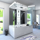 Acqua Vapore Kombination Badewanne Dusche K80-SW-EH-B-EA Duschtempel 180x100 cm OHNE Zusatzoption