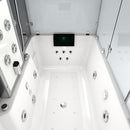 Acqua Vapore Kombination Badewanne Dusche K80-SW-TH-A-ALL Duschtempel 100x180 cm