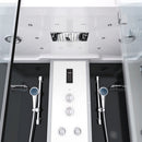 Acqua Vapore Kombination Badewanne Dusche K88-SW-EH-C-SC-EA Duschtempel 180x100 cm aktive Schlauch-Reinigung