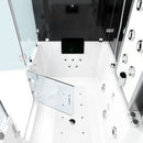 Acqua Vapore Kombination Badewanne Dusche K88-SW-TH-A-EC-SC-EA Duschtempel 100x180 cm Schlauchreinigung + Scheibenversiegelung