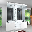 Acqua Vapore Kombination Badewanne Dusche K88-SW-TH-B-EC-SC-EA Duschtempel 180x100 cm Schlauchreinigung + Scheibenversiegelung