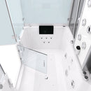 Acqua Vapore Kombination Badewanne Dusche K88-SW-TH-B-SC-EA Duschtempel 180x100 cm aktive Schlauch-Reinigung