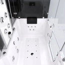 Acqua Vapore Kombination Badewanne Dusche K88-SW-TH-C-EC-SC-EA Duschtempel 180x100 cm Schlauchreinigung + Scheibenversiegelung