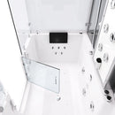 Acqua Vapore Kombination Badewanne Dusche K88-SW-TH-C-EC-SC-EA Duschtempel 180x100 cm Schlauchreinigung + Scheibenversiegelung