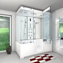 Acqua Vapore Kombination Badewanne Dusche K88-WS-TH-C-EA Duschtempel 180x100 cm OHNE Zusatzoption