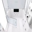 Acqua Vapore Kombination Badewanne Dusche K88-WS-TH-C-EC-EA Duschtempel 180x100 cm 2K Scheibenversiegelung