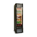 Getränkekühlschrank 220 Liter | schwarz |  420 X 485 X 1890 mm