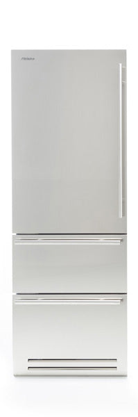 Fhiaba Side by Side Kühlschrank - Freezer Classic KS7490HST, 75 cm, Edelstahl