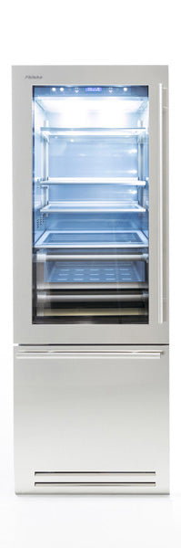 Fhiaba Side by Side Kühlschrank - Freezer Classic KS7490TGT, 75 cm, Edelstahl