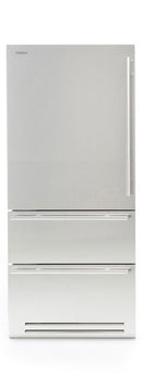Fhiaba Side by Side Kühlschrank - Freezer Classic KS8990HST, 90 cm, Edelstahl