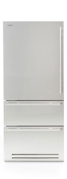 Fhiaba Side by Side Kühlschrank - Freezer Classic KS8990HST, 90 cm, Edelstahl