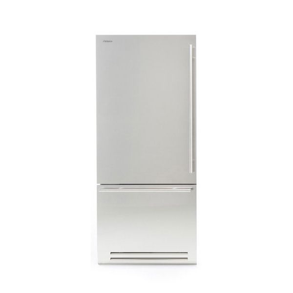 Fhiaba Side by Side Kühlschrank - Freezer Classic KS8991TST, 90 cm, Edelstahl