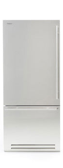 Fhiaba Side by Side Kühlschrank - Freezer Classic KS8991TST, 90 cm, Edelstahl