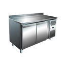 VIP Kühltisch mit 2 Türen und Aufkantung -2 bis +8°C 1.360x600x960 mm