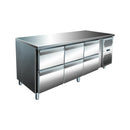 VIP Kühltisch mit 3x 2 Schubladen -2 bis +8°C 1.795x700x860 mm