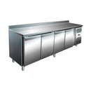 VIP Kühltisch mit 4 Türen und Aufkantung -2 bis +8°C 2.230x600x960 mm