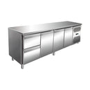 VIP Kühltisch mit 1x 2 Schubladen und 3 Türen -2 bis +8°C 2230x600x860 mm