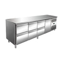 VIP Kühltisch mit 3x 2 Schubladen und 1 Tür -2 bis +8°C 2.230x600x860 mm