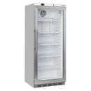 Casselin Kühlschrank mit Glastür 600 L Stahl