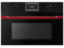 Küppersbusch CBM 6330.0 SE8 K-Series. 3 Compact Backofen mit Mikrowelle Schwarz/Hot Chili