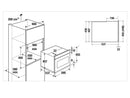Küppersbusch CBM 6350.0 SE7 K-Series. 3 Compact Backofen mit Mikrowelle Schwarz/Copper
