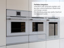 Küppersbusch CSV 6800.0 Vakuumierschublade + ZV 8022 Glasfront Weiß + Designleiste Copper