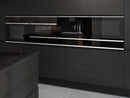 Küppersbusch CSV 6800.0 Vakuumierschublade + ZV 8022 Glasfront Weiß + Designleiste Silver Chrome
