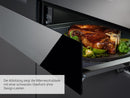 Küppersbusch CSW 6800.0 Wärmeschublade + ZC 8024 Glasfront MattBlack