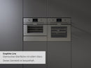 Küppersbusch CBM 6350.0 GPH6 K-Series.3 Compact Backofen mit Mikrowelle Graphite/Schwarz